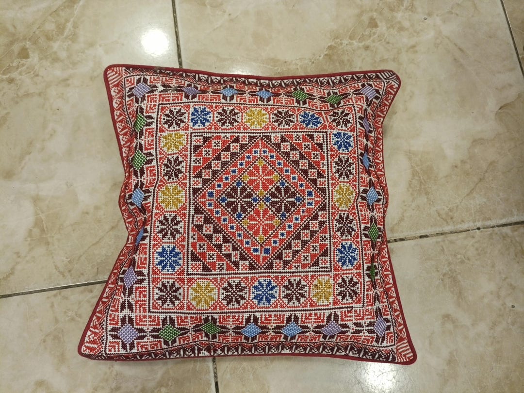 Palestinian Pattern Chair Handmade Palestine Cushion - Etsy