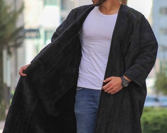 Farwa / Bisht coat fur Warm winter coat ( BRAND NEW ) Unisex /  M, L,xl-3xl Men's Kuwaiti Khaleejy Islamic Arabian Great Quality Farwa
