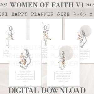 The Happy Planner x Spoonful of Faith Sticker and Accessories