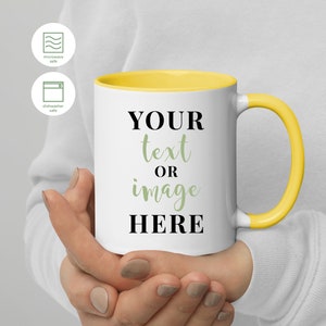 Custom Ceramic Mug, Personalized Mug, Customized Mug, Create Your Own Mug, Design Your Own Mug, Personalized Mug, Romantic Gift, Custom Gift