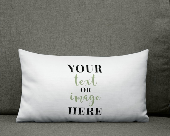 Personalized Pillow, Custom Pillow Case, Premium Quality Pillow, Decorative Pillow, Throw Pillow, Lumbar Pillow, Gift for Her, Romantic Gift