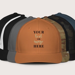 Personalized Trucker Cap, Unisex Trucker Cap, Custom Trucker Cap, Personalized Gift, Gift for Her, Dad Hat, Gift for Him, Classic Cap