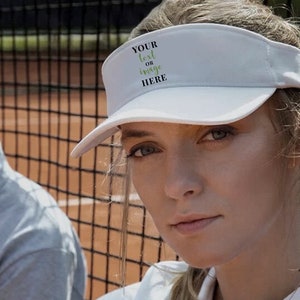Personalized Visor, Classic Visor, Custom Visor, Personalized Gift, Gift for Her, Tennis Visor, Gift for Him, Handmade Visor