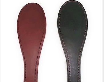 Leather Spanking Paddle BDSM Paddle OTK Paddle Over The Knee Paddle Spanking Paddle Leather Leather Paddle Spank Leather Strap