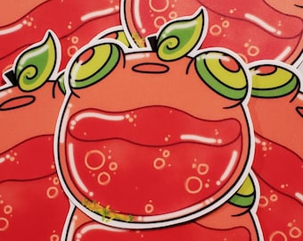 Chuchu Sticker, Legend of Zelda Sticker, BOTW Sticker, Chuchu Sticker, Chuchu Jelly Sticker, Apple Juice Sticker
