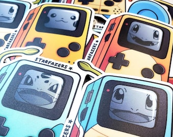 Gameboy Sticker, Gameboy Color Sticker, Nintendo Sticker, Console Sticker, Pokemon Sticker, Cool Sticker