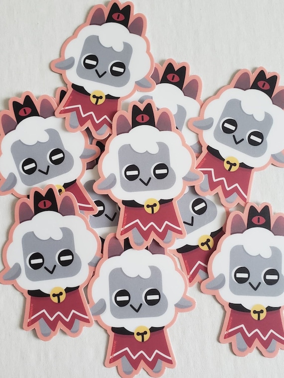Cult of the Lamb Sticker, Lamb Video Game Decal