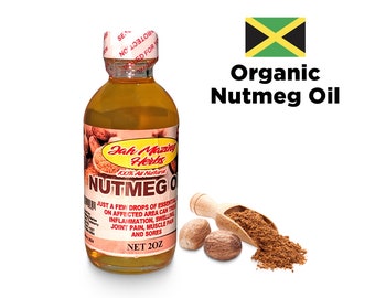 Nutmeg Organic Oil 100% Pure Natural Therapeutic Grade, Myristica Fragrans, Bulk Wholesale Available For Skin, Soap, Candle and Diffuser