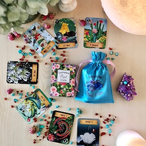 Lenormand « Floral Vision » + Satin Pouch