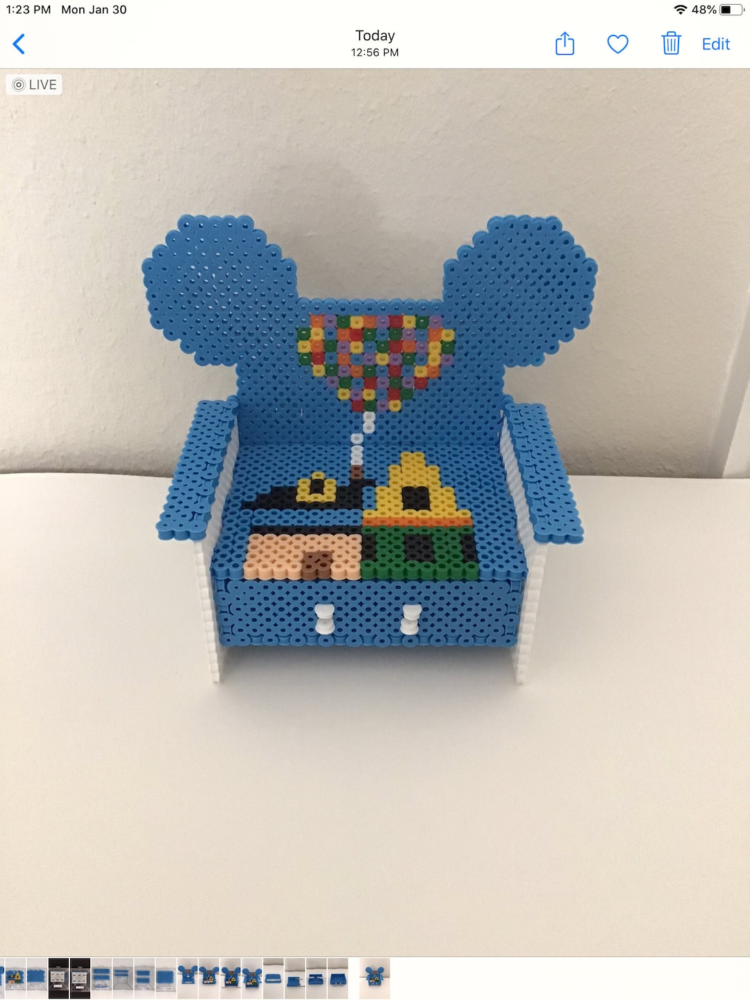 Perler Bead up House Chair Pattern Etsy