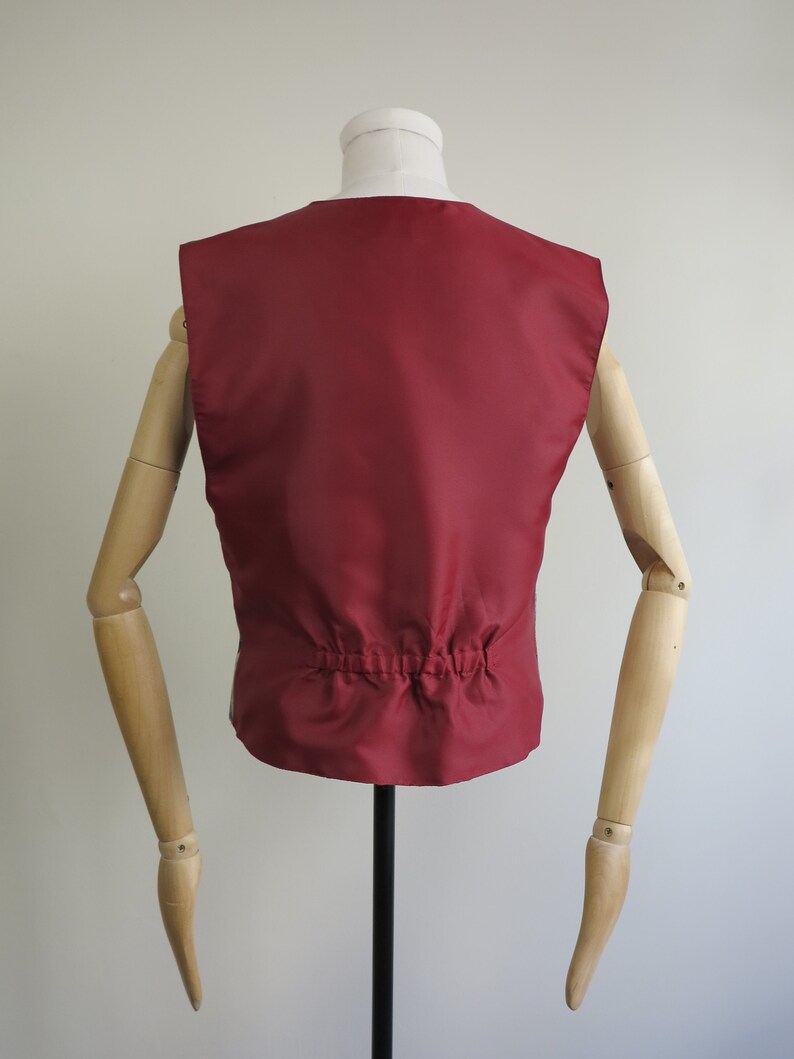Vintage Floral Patterned Classic Vintage Vest