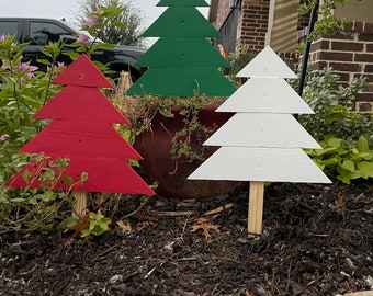 Rustic Christmas Tree 3 Piece Set