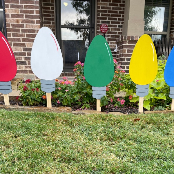 Christmas Yard Art Wood Etsy