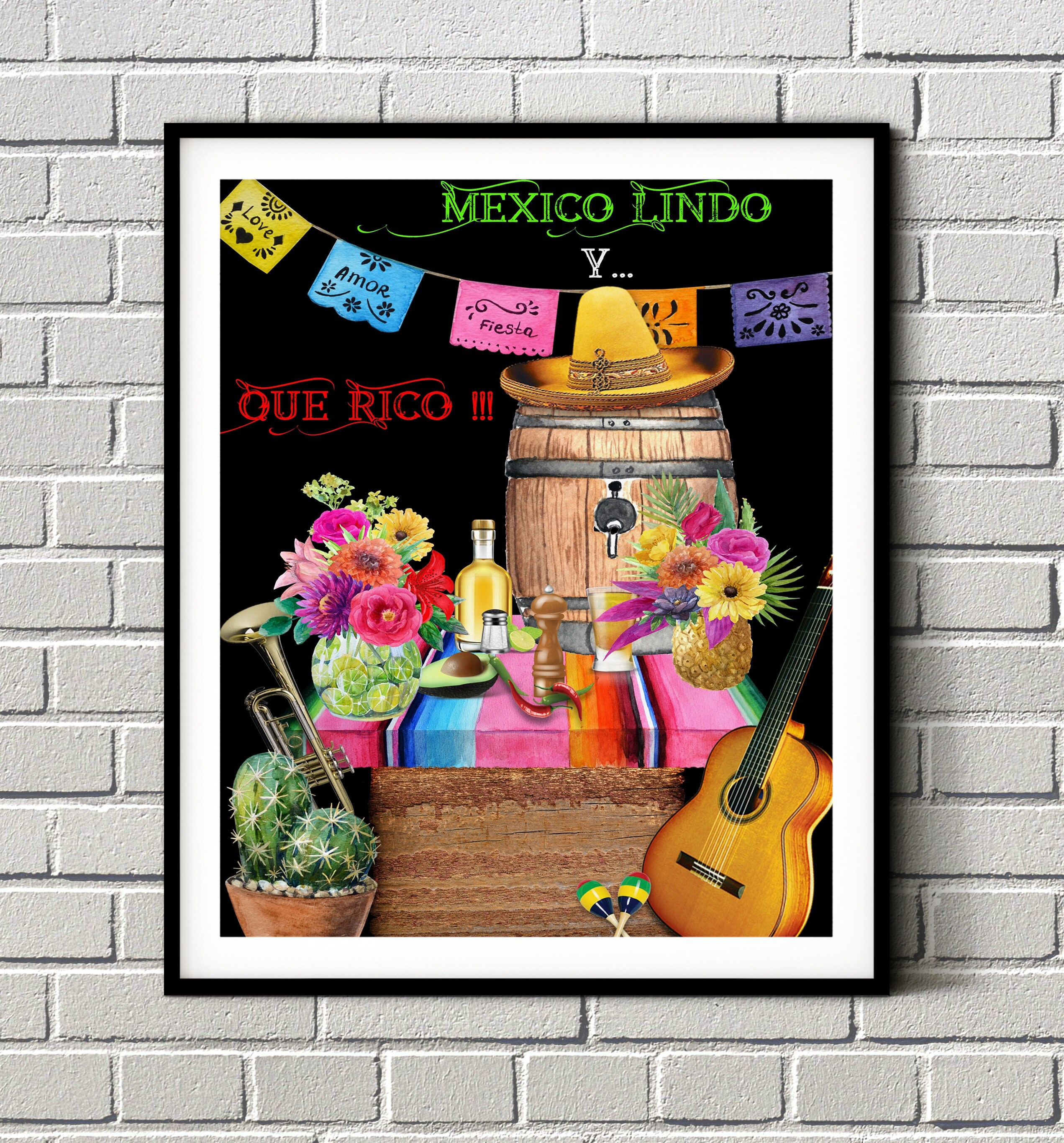 Mexican Wall Art Instant Download Etsy