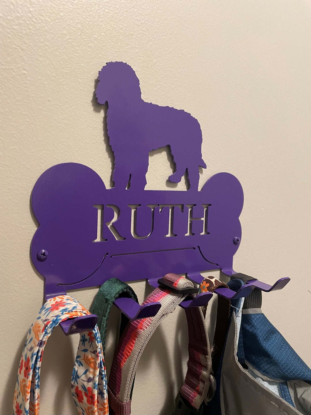 Dog Leash Holder Etsy