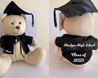 Personalised Signature Graduation Bear