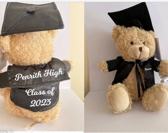Personalised 25cm Graduation Bear