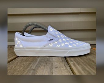 louis vuitton vans etsy