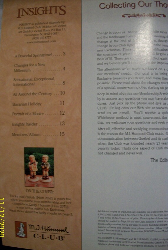 back number 会報誌vol.1〜22 Insights - North American Edition Vol 22 No 1 Summer 1998