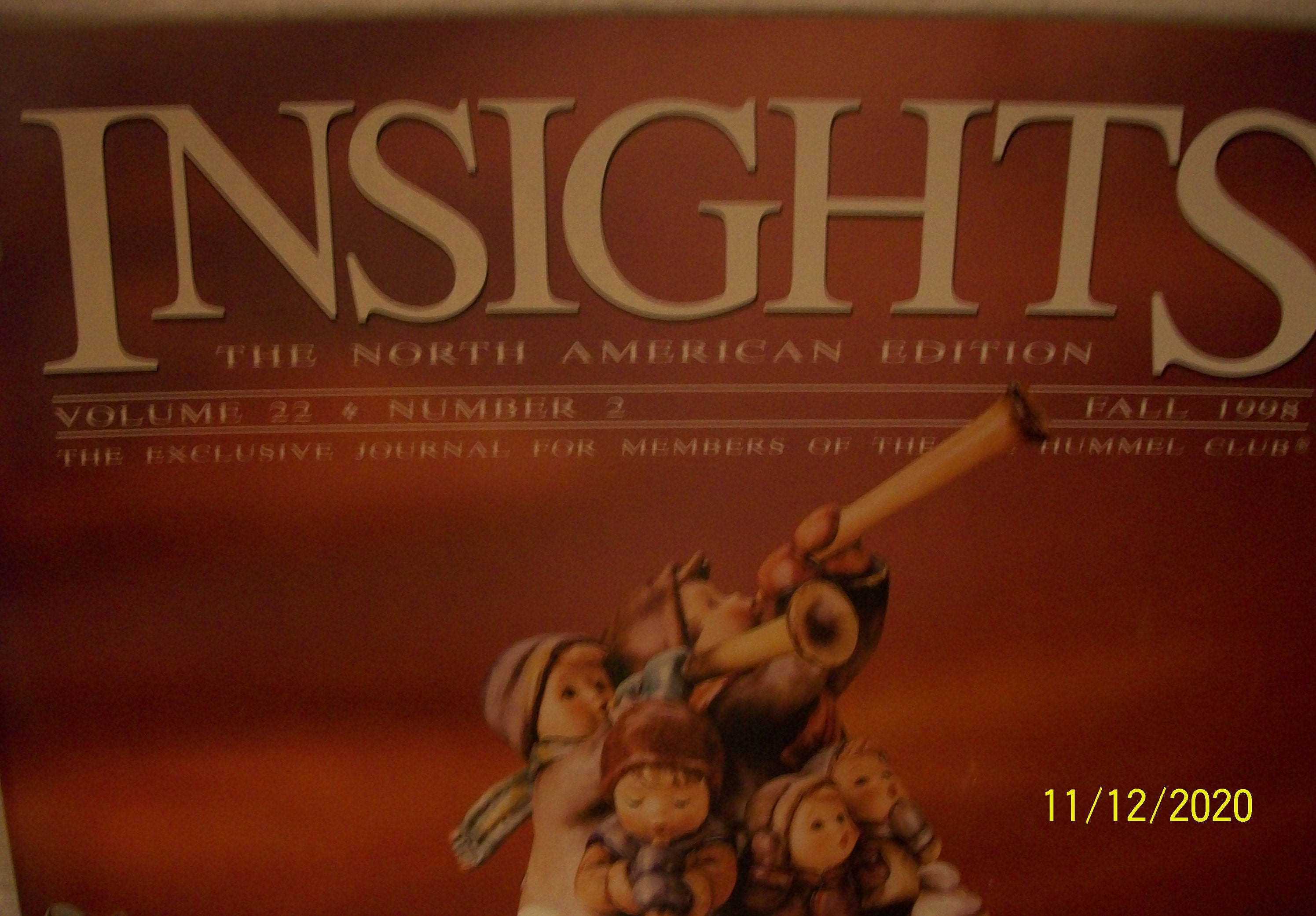 back number 会報誌vol.1〜22 Insights - North American Edition Vol 22 No 1 Summer 1998