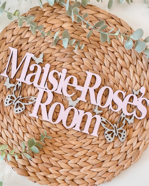 Personalised Bedroom Name Sign Personalised Door Plaque Etsy UK
