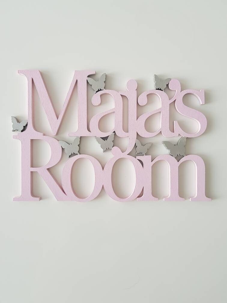 Personalised Bedroom Name Sign Personalised Door Plaque Etsy