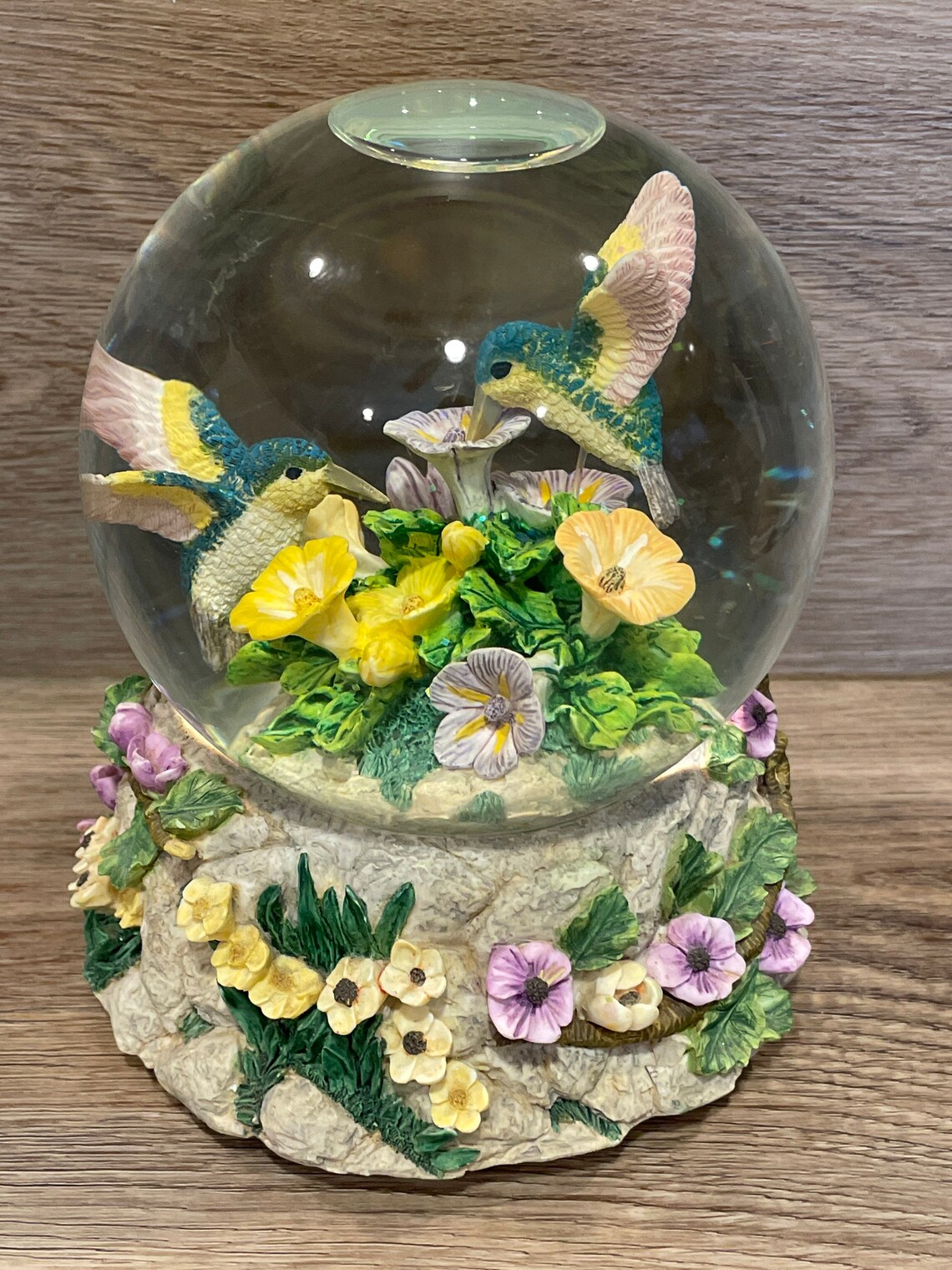 Westland Hummingbird Snow Globe Etsy