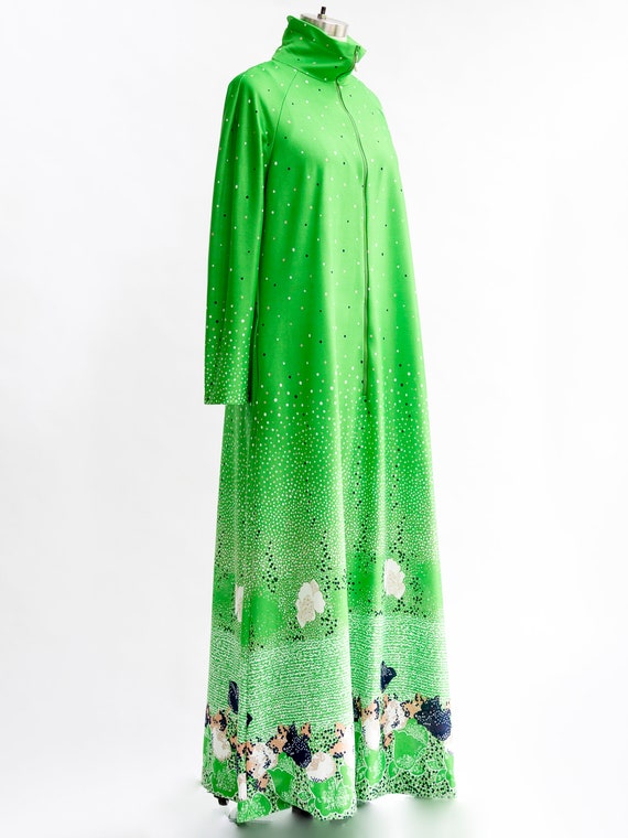 Vintage David Brown caftan, kaftan dress from the… - image 4