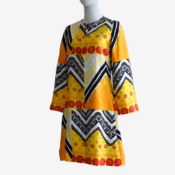 1960s BH Wragge Silk Mini Dress: Vintage Geometri… - image 12