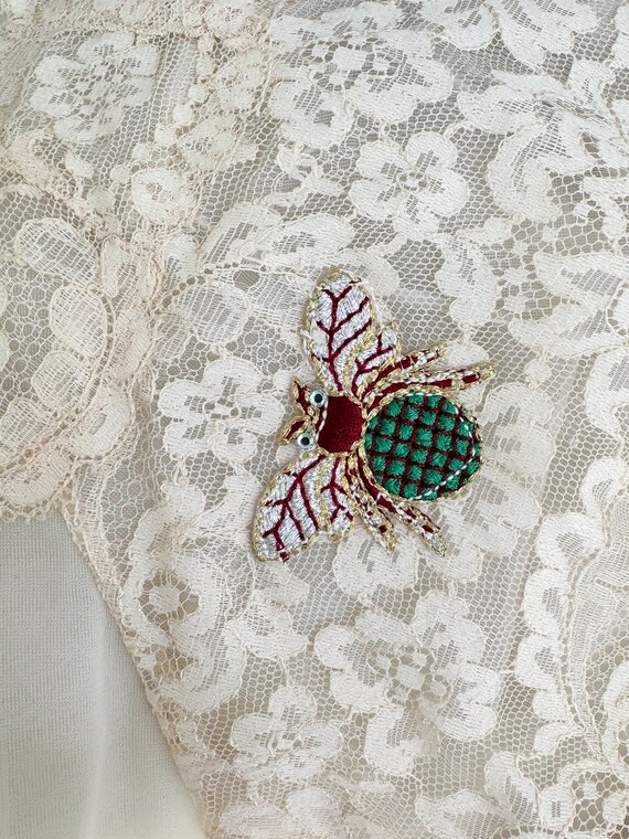 One-of-a-kind peignoir bed jacket fro the 1960s. … - image 10