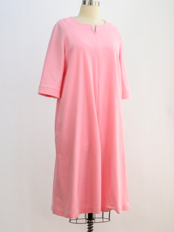 Vintage pink "nice" column gown reimagined with a… - image 10