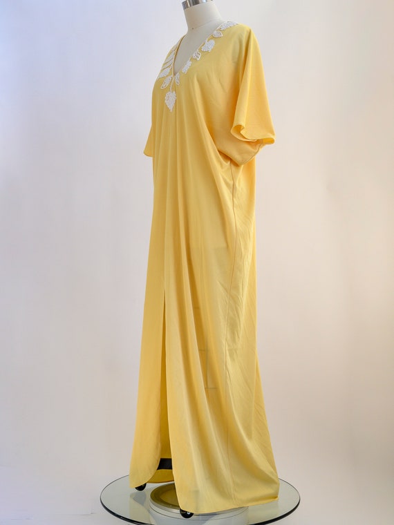 Vintage Bonwit Teller maxi dress kaftan/caftan fr… - image 8