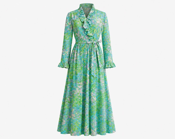 Archival Bill Tice Hostess Gown from the 1960s