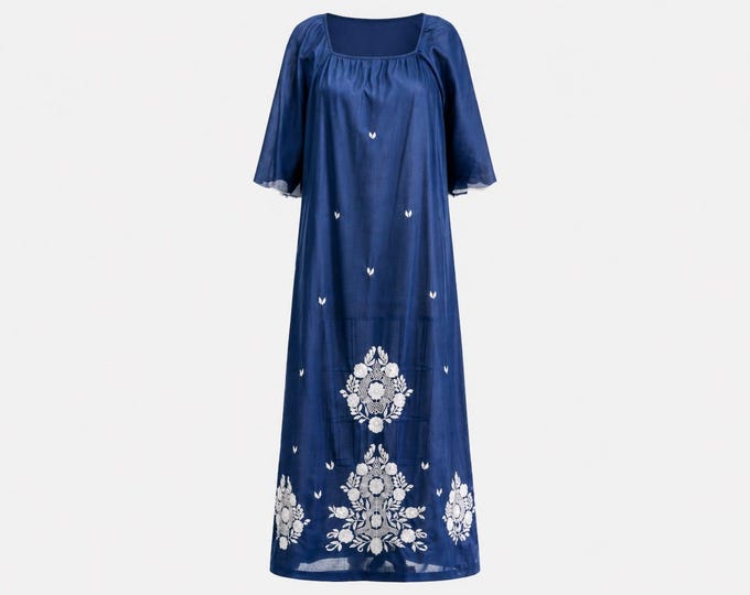 Caro of Honolulu Muumuu Dress from the 1970s