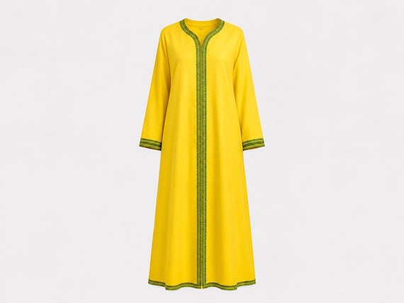 Satin Caftan from the 1980s