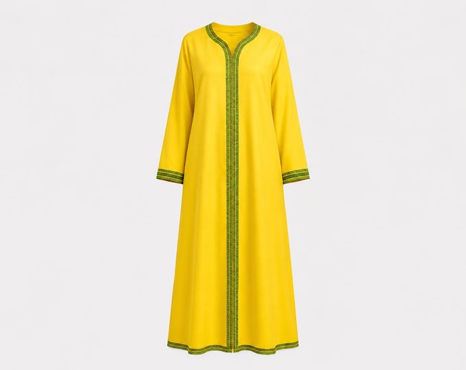 Satin Caftan from the 1980s