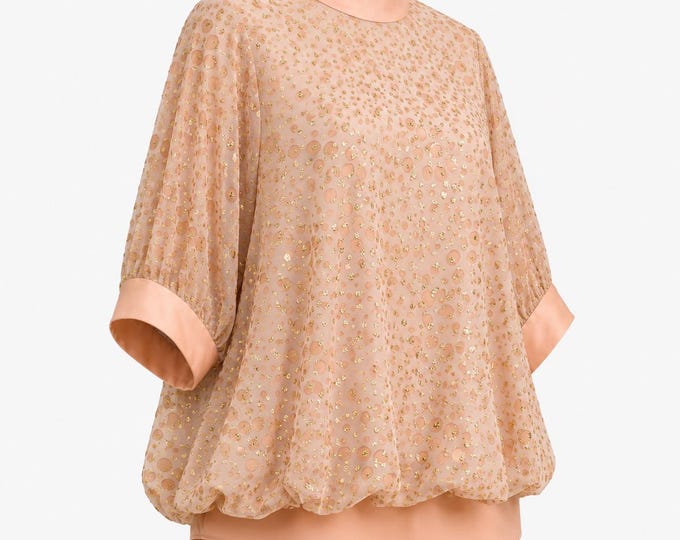 Sparkle Tunic Blouse from the 1970s