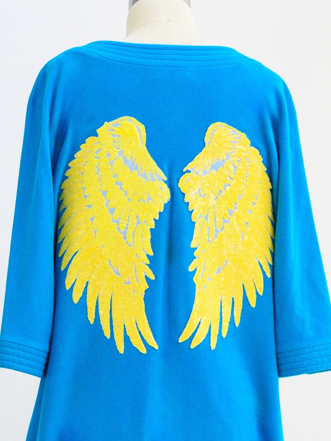 Reworked Vintage Fleece House Dress From the 1970s. Etsy