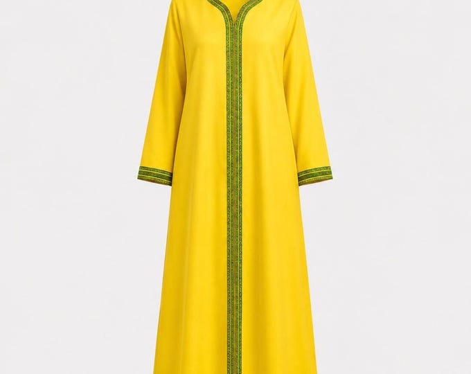 Satin Caftan from the 1980s