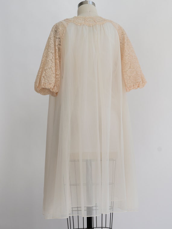 One-of-a-kind peignoir bed jacket fro the 1960s. … - image 7