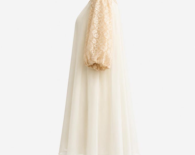 One-of-a-Kind Peignoir from the 1960s