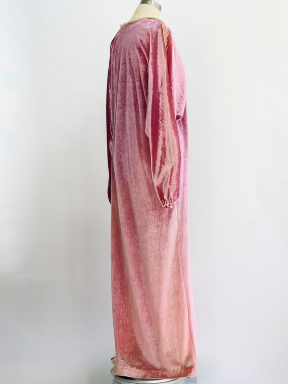 Vintage Bill Tice velvet dressing gown from the 1… - image 7