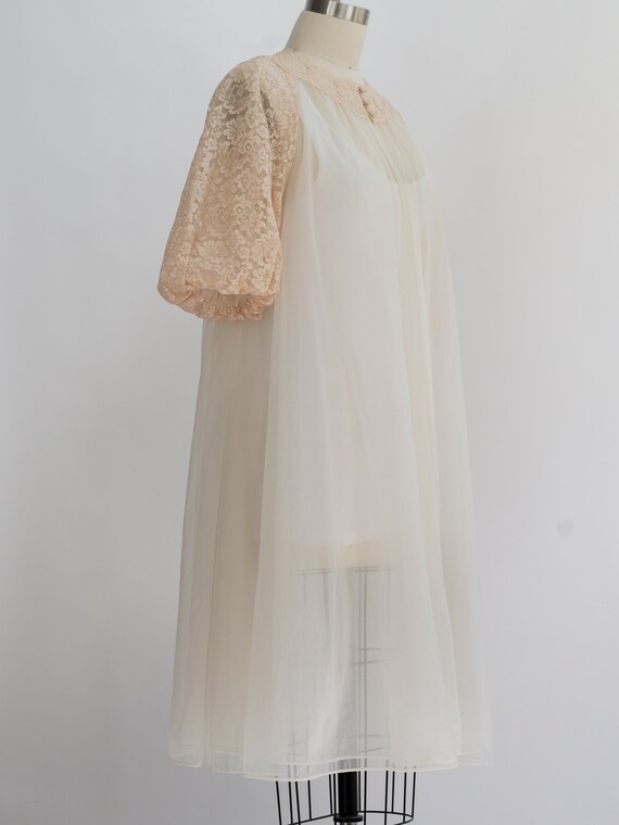 One-of-a-kind peignoir bed jacket fro the 1960s. … - image 4