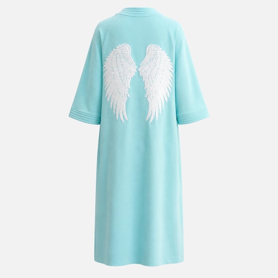 One-of-a-Kind "Winged" House Dress from the 1970s