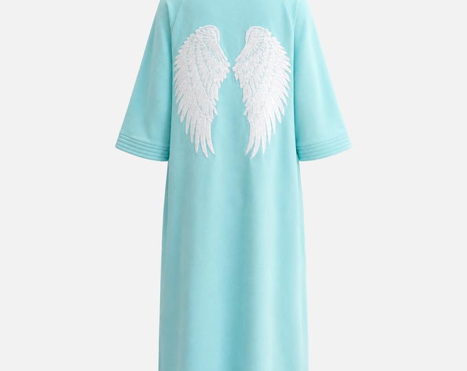 One-of-a-Kind "Winged" House Dress from the 1970s