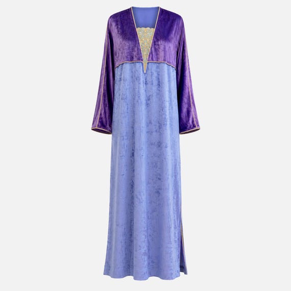 Bill Tice Velvet Dressing Gown from the 1980s