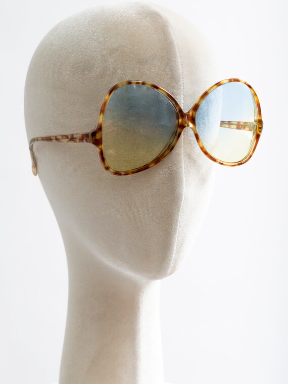 Original vintage 1960s sunglasses from Italy. Ove… - image 3