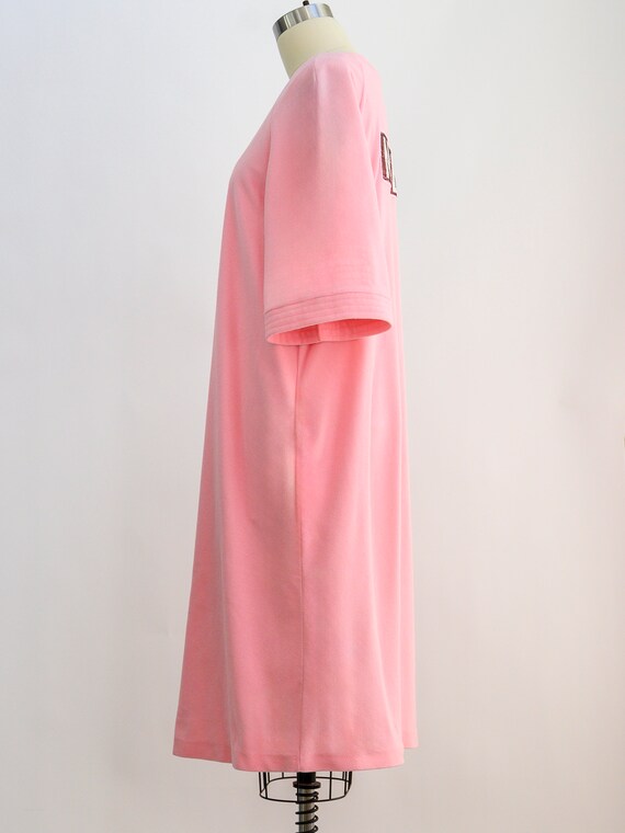 Vintage pink "nice" column gown reimagined with a… - image 8