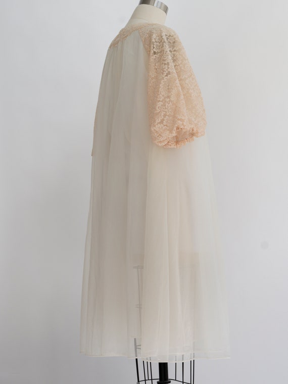 One-of-a-kind peignoir bed jacket fro the 1960s. … - image 6