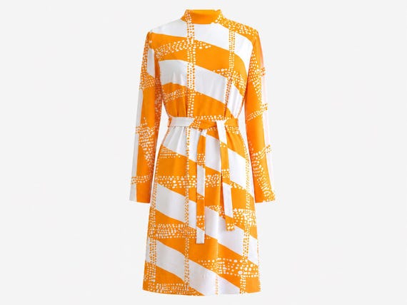 Vintage Anne Fogarty Collectors Day Dress from the 1970s